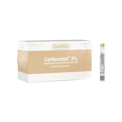 Septodont - Cook-Waite Carbocaine 3% HCI