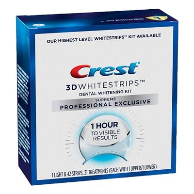 Procter & Gamble - Crest 3D Whitestrips Supreme with Light