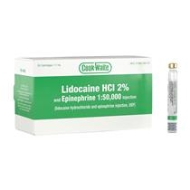 Septodont - Cook-Waite Lidocaine HCl 2% & Epinephrine 1:50000 50/Bx