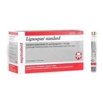 Septodont - Lignospan Standard 1:100,000 2% Red Lidocaine