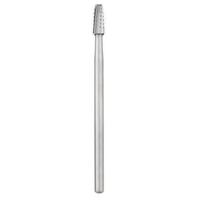 Coltene - Alpen Friction Grip Surgical Length Carbide Burs-Round End Cross Cut Tapered Fis