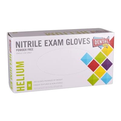 Dental City - Helium Powder Free Nitrile Blue Gloves