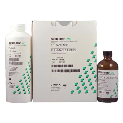 GC America - Nature-Cryl MC Microwave-Cured Denture Base Resin