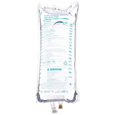 B Braun - Sodium Chloride Injection 0.9% 1000mL