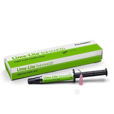 Pulpdent - Lime-Lite Enhanced 3mL Syringe + Tips