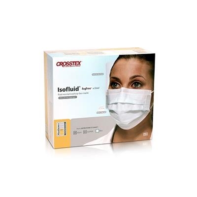 Crosstex - Isofluid ASTM Level 1 FogFree Face Mask with Splash Visor