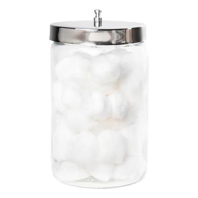 Dukal - Unlabeled Glass Sundry Jar