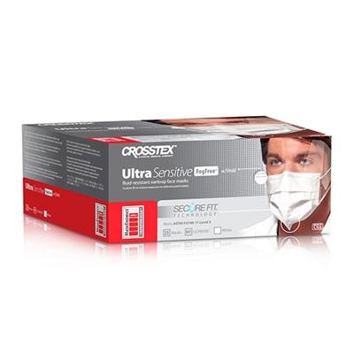 Crosstex - SecureFit Ultra Sensitive FogFree with Shield ASTM Level 3 Mask