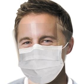 Crosstex - Ultra Sensitive No-Fog ASTM Level 3 Face Mask w/Shield
