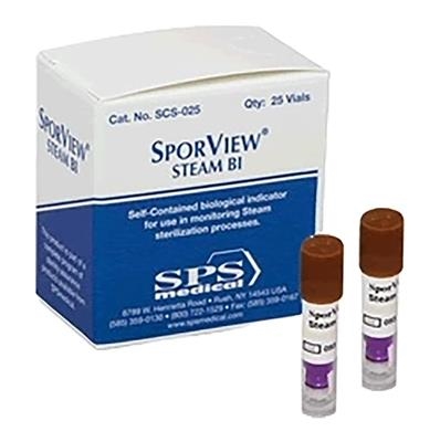 SPS Medical - SporView Self Contained Biological Steam Indicators