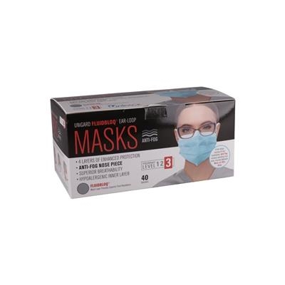Dukal - FluidBloq Anti-Fog ASTM Level 3 Earloop Mask