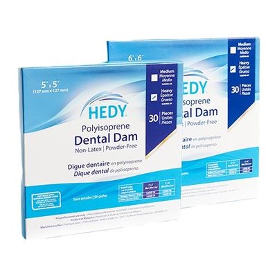 Medicom - Hedy Polyisoprene Dental Dams