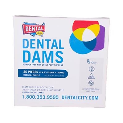 Dental City - Non-Latex Dental Dam