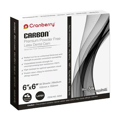 Cranberry - Carbon Dental Dams