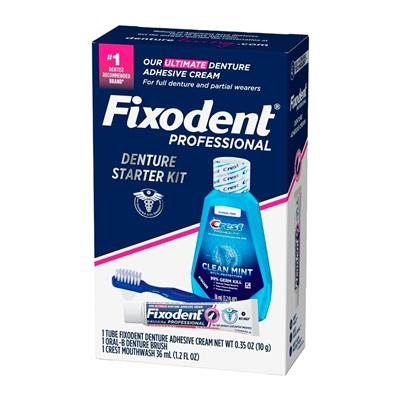 Procter & Gamble - Fixodent Denture Starter Kit