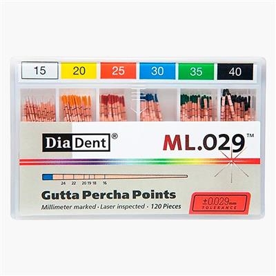 DiaDent - Length Marked Gutta Percha Slide Box