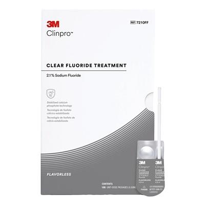 3M - Clinpro Clear Fluoride Varnish 100/Pack