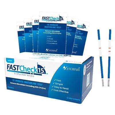 Sterisil - FastCheck15 In-Office Waterline Test Strips