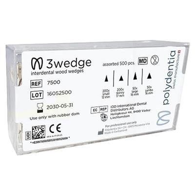 Directa Dental - 3wedge Interdental Wood Wedges