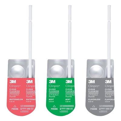 3M - Clinpro Clear Fluoride Varnish 800/Pack