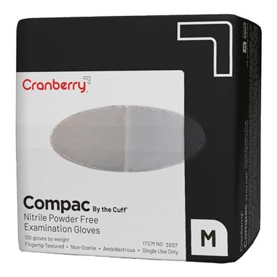 Cranberry - Cranberry Compac Nitrile Exam Gloves