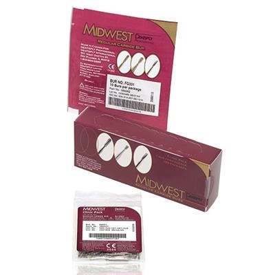 Dentsply Sirona - Midwest Operative Friction Grip Carbide Burs-End Cutting