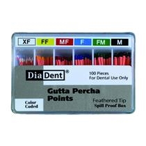 DiaDent - Gutta Percha Feathered Tip