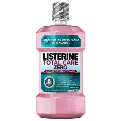 J&J Consumer Products - Listerine Total Care Zero 1 Liter 6/Case