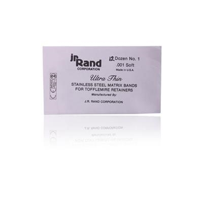 JR Rand - Ultra-Thin Matrix Bands 12/Pack