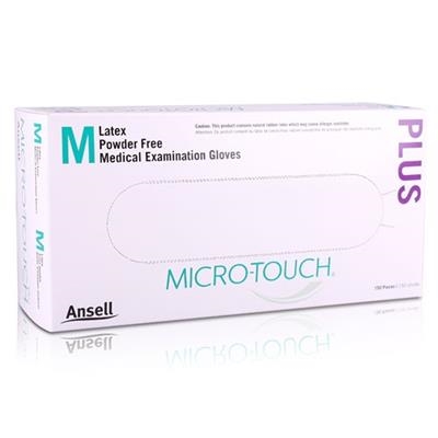 Ansell - Micro-Touch Plus Powder Free Latex Gloves