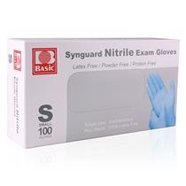 Basic - SynGuard Nitrile Powder Free Blue Exam Gloves