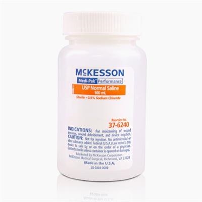 Mckesson - Sodium Chloride 0.9% Saline 100mL Btl