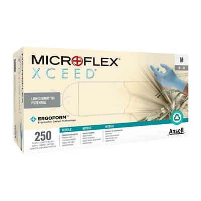 Ansell - Microflex Xceed Powder Free Nitrile Exam Gloves