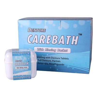 Plasdent - Denture Carebath with Rinsing Basket