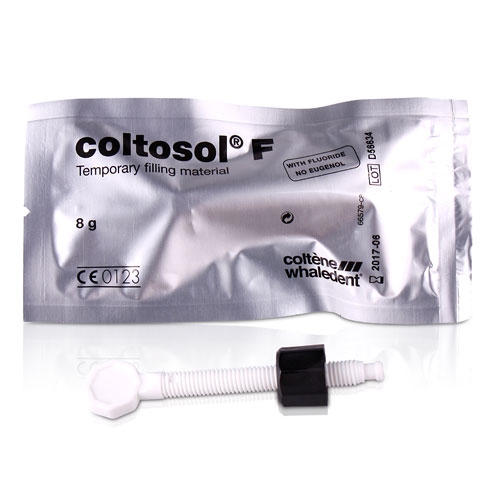 Coltosol F Cemento in pasta colore BIANCO per otturazioni dentali  provvisorie.