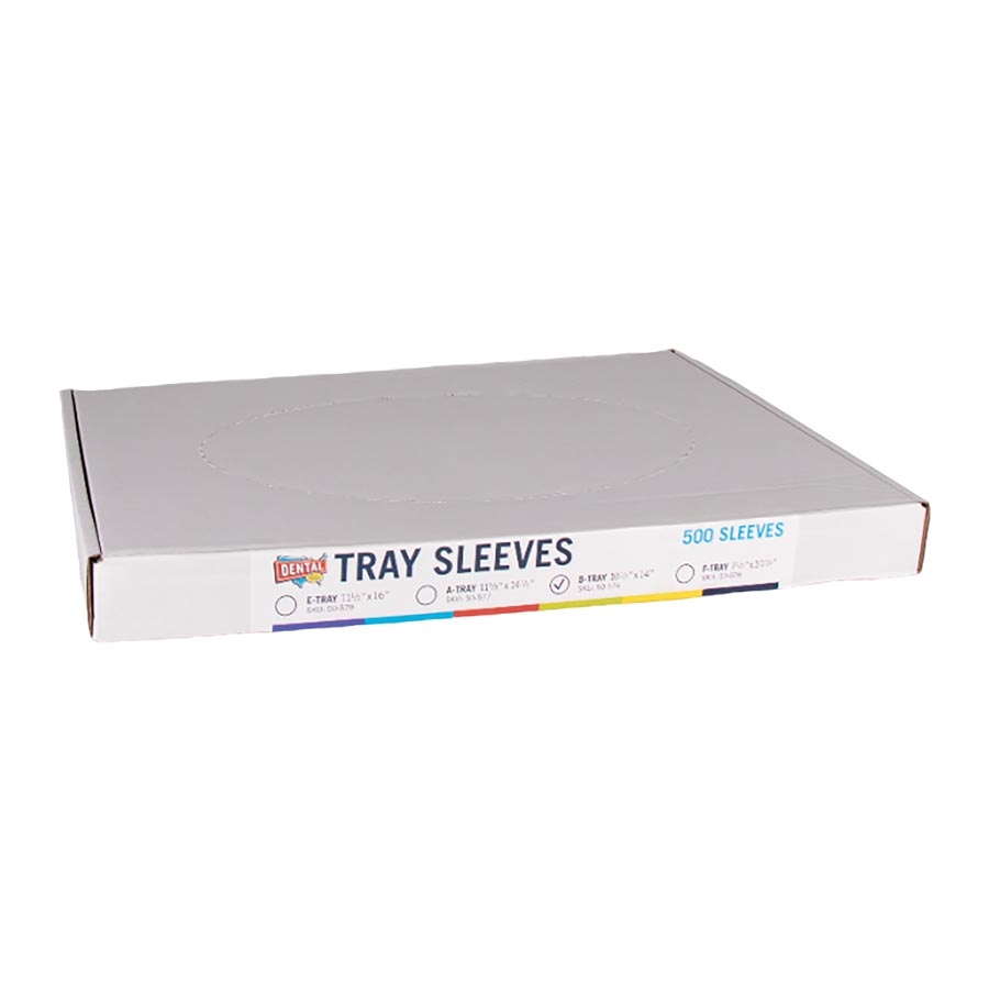 Tray Sleeves Plastic Ritter B 10-1/2 x 14 500/bx.