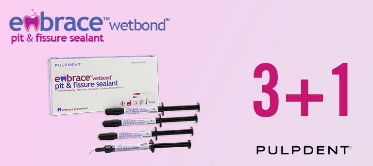 Pulpdent Buy 3 Get 1 Free Embrace Sealant