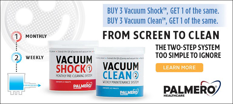 Palmero Vacuum Shock and Vacuum Clean Buy 3 Get 1 Free!