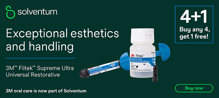 Solventum Filtek Supreme Ultra Buy 4 Get 1 Free