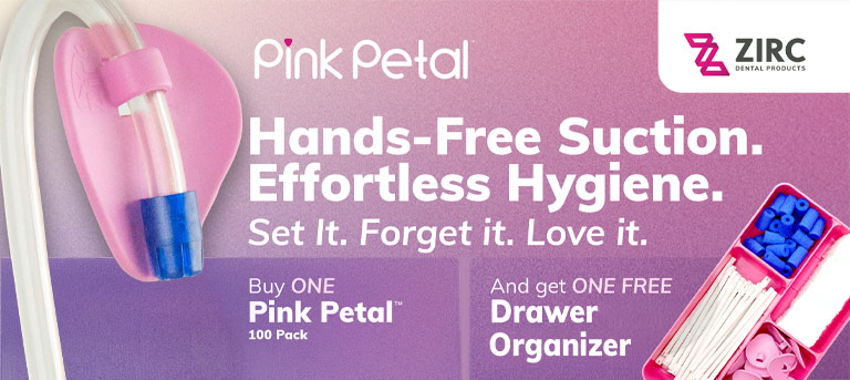 Zirc PinkPetal Hand-Free Suction