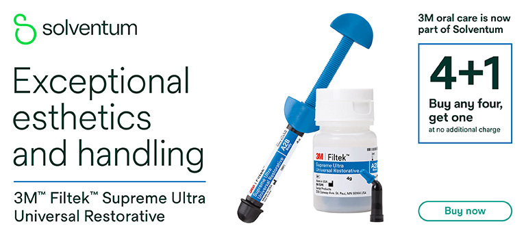 Solventum Exceptional Esthetics and Handling Buy 4 Get 1 Free