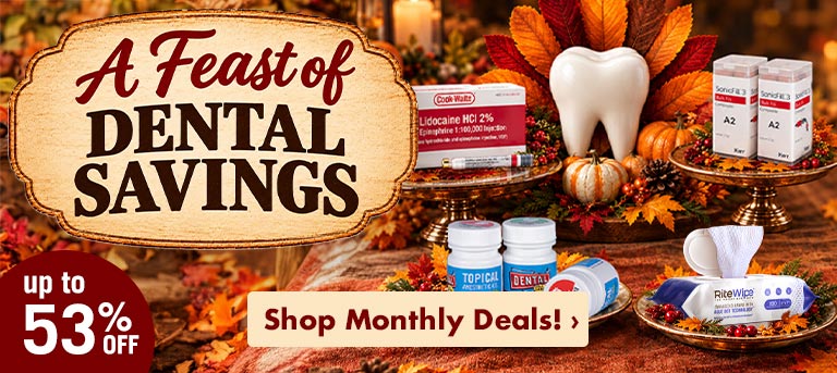 November Specials! A Feast of Dental Savings! Shop Now!