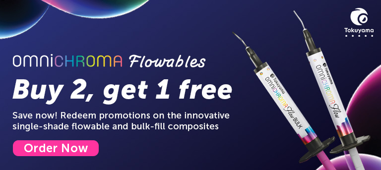 Tokuyama Omnichroma Flowables Buy 3 Get 1 Free!