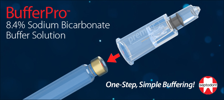 Septodont BufferPro One-Step Simple Buffering
