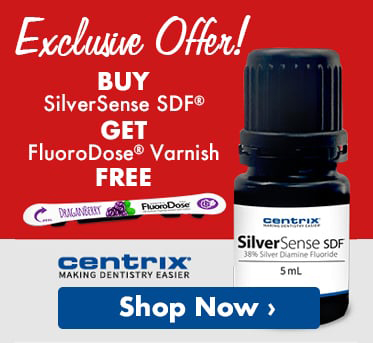 Centrix Buy SilverSense SDF Get FluorDose Varnish Free