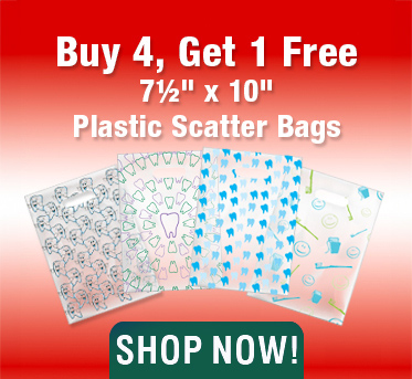Sherman Specialty Buy 4 Get 1 Free Plastic Scatter Bags
