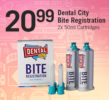 Dental City Bite Registration. 2x 50ml Cartridges. $20.99