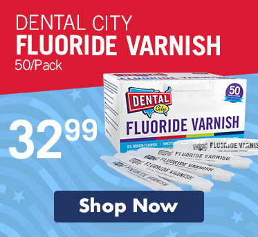 $32.99 Dental City Varnish 50/Pack