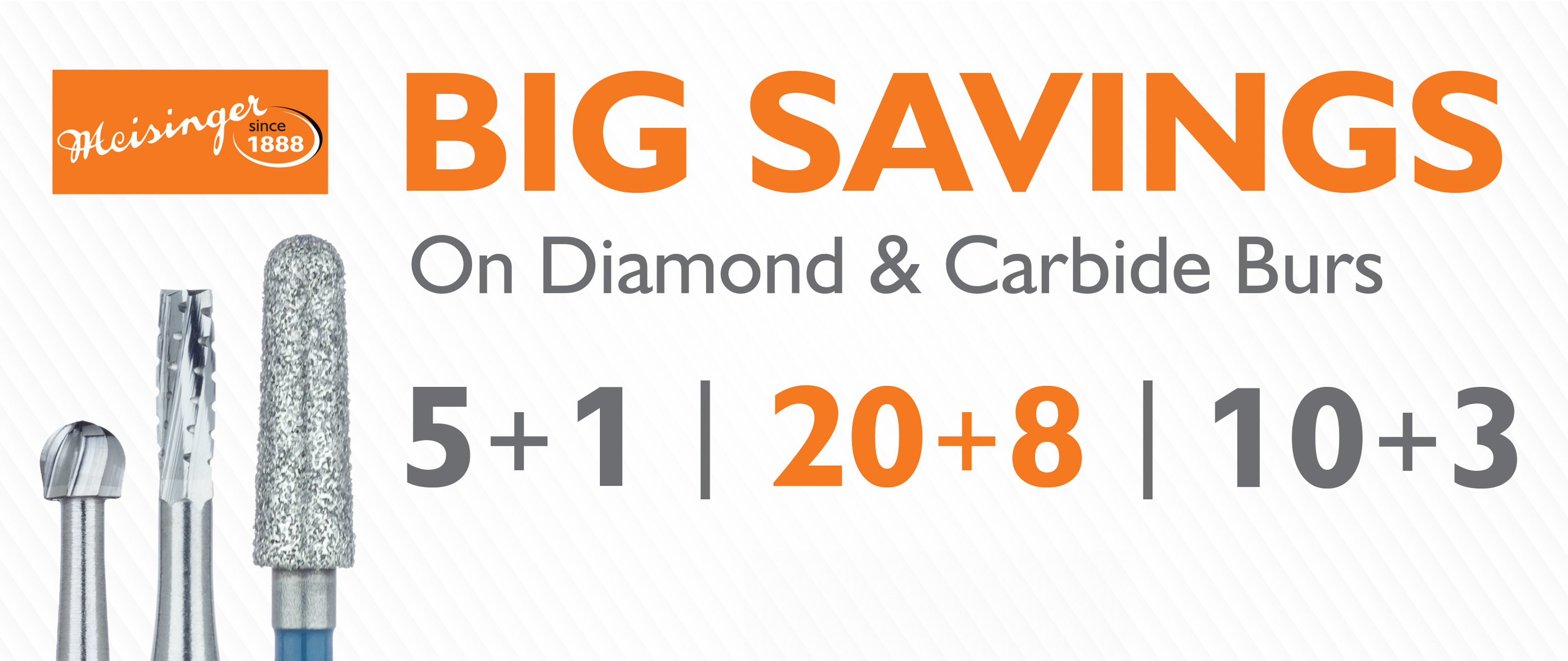 Big Savings On Diamond and Carbide Burs