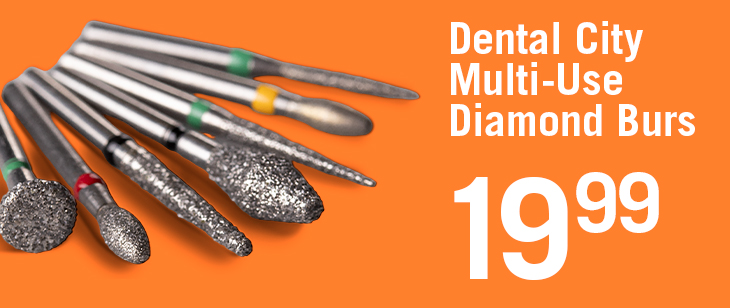 $19.99 Dental City Multi-Use Diamonds 5/pk